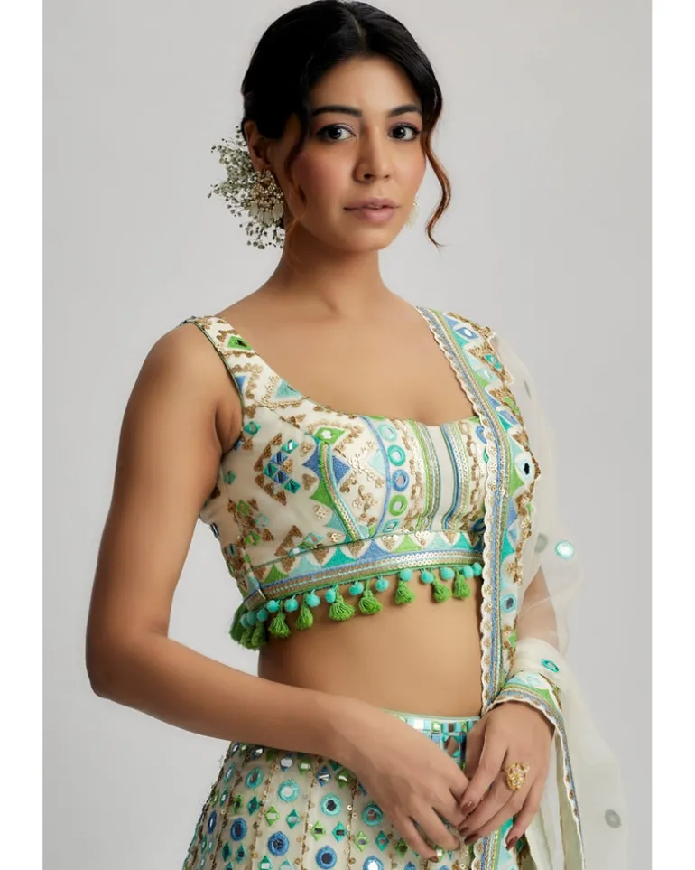 Aanya Mela Lehenga Set