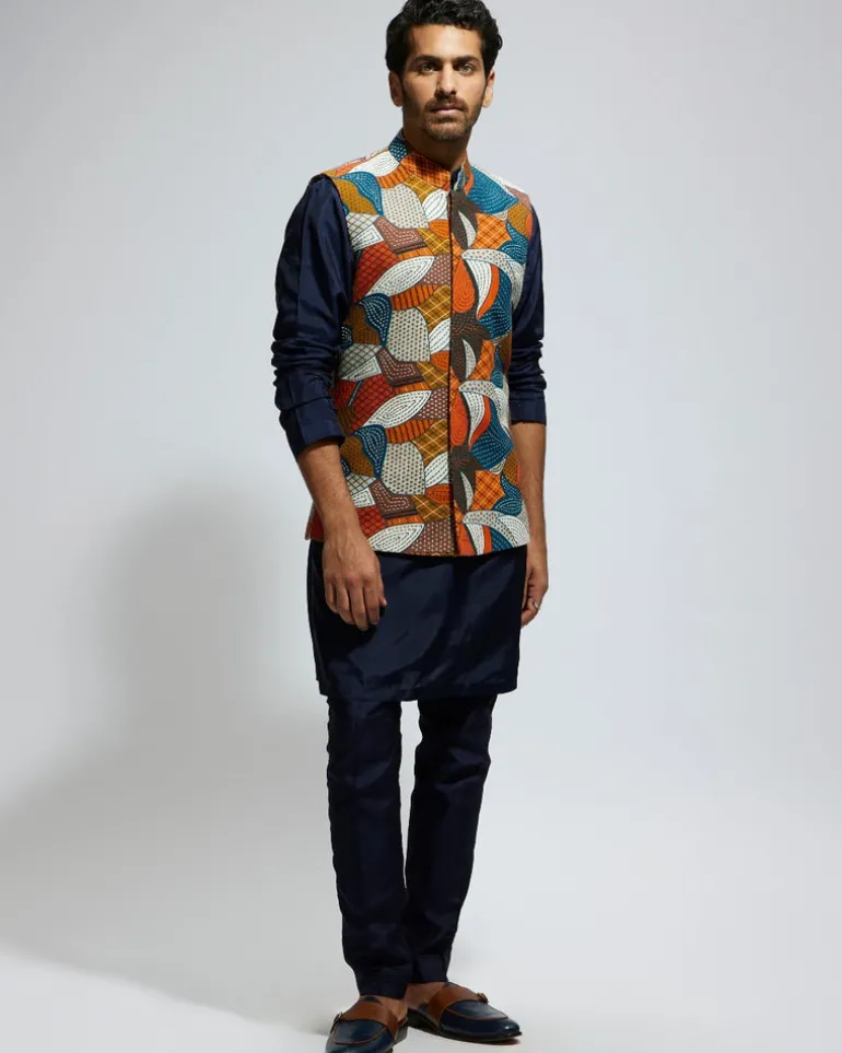 Abstract Embellished Bandi Set