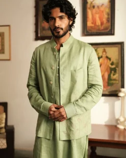 Advik Nehru Jacket Set