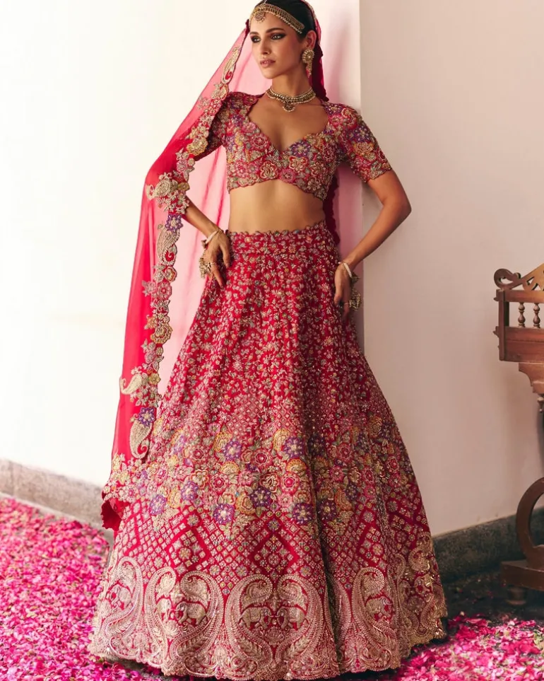 Aeindri Lehenga Set