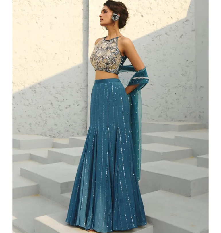 Angel Mermaid Skirt Set