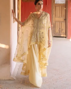 Anika Cape Kaftan Set