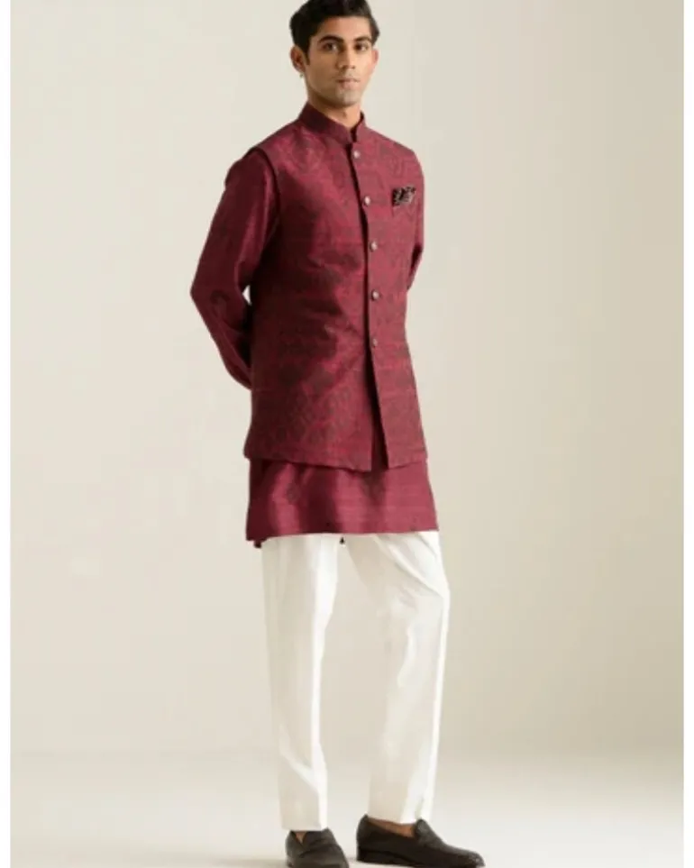 Anjar Kurta & Bandi Set