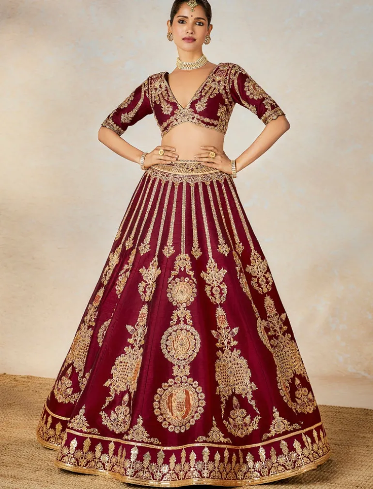 Anjeer Kalakand Lehenga Set