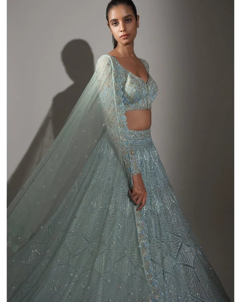 Aqua Darya Lehenga Set