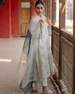 Aqua Sicily Transcends Kurta Set
