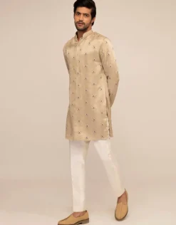 Argyle Cross Motif Kurta Set