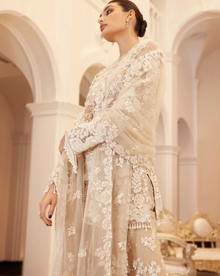 Athiya Shetty Nude Three-Dimensional Sharara Set