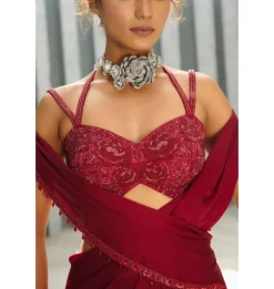 Aura Pre-Drape Sari Set