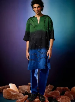 Aurombre Swirlscent Kurta Set