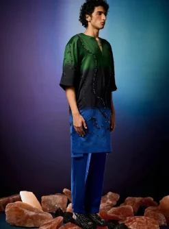 Aurombre Swirlscent Kurta Set