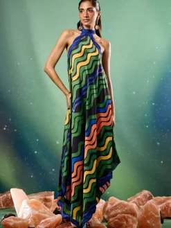 Aurorays Raio Skein Flute Dress
