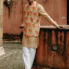 Biscuit Brown Printed Kurta Set