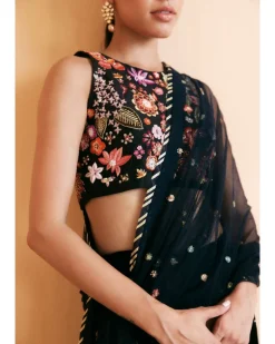 Black Butterfly Tulle Skirt Set