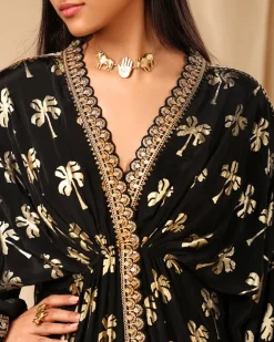 Black Coco Kaftan
