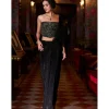 Black Corset Sari