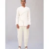 Block Shacket With Pinch Trouser Set
