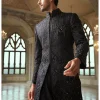 Blue Moon Hand Embroidered Sherwani