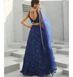 Blue Serena Skirt Set