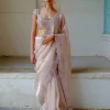 Blush Zari Sari Set