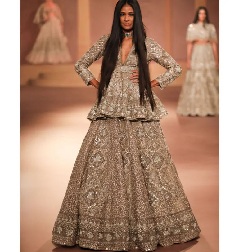 Carol Peplum Lehenga Set