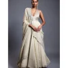 CF Gradient Ivory Anarkali
