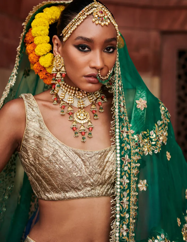 Chaandi Lampi Lehenga Set