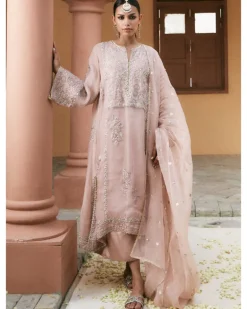 Champage Pink Kurta Set