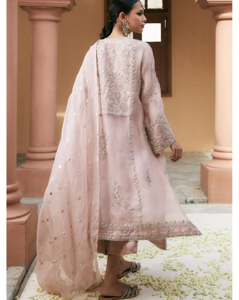 Champage Pink Kurta Set