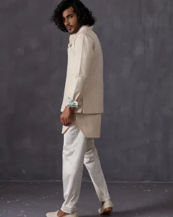 Champagne Ivory Kurta Set