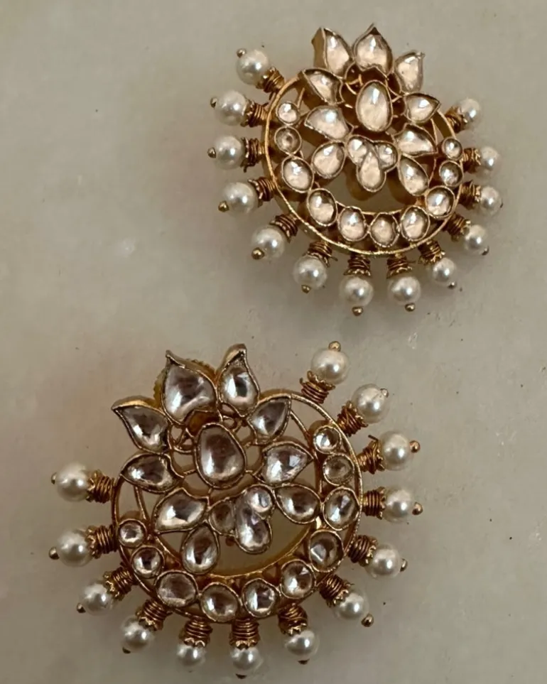 Chandbali Stud Earrings