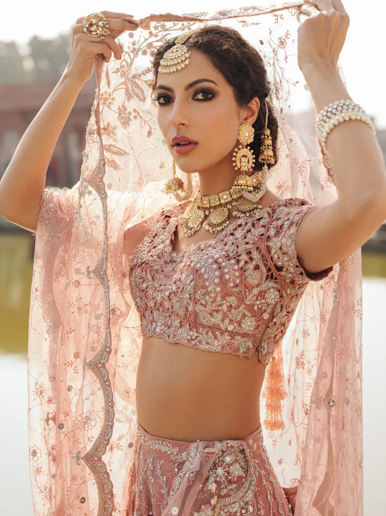 Charm Scallops Lehenga Set