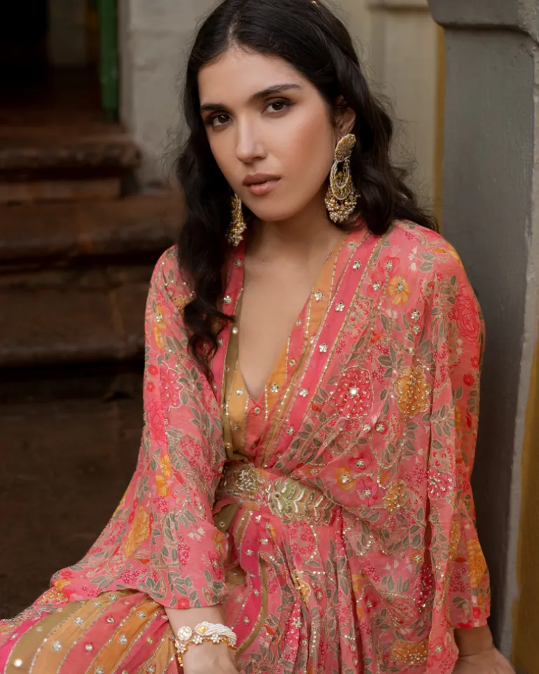 Cherry Blossom Kaftan