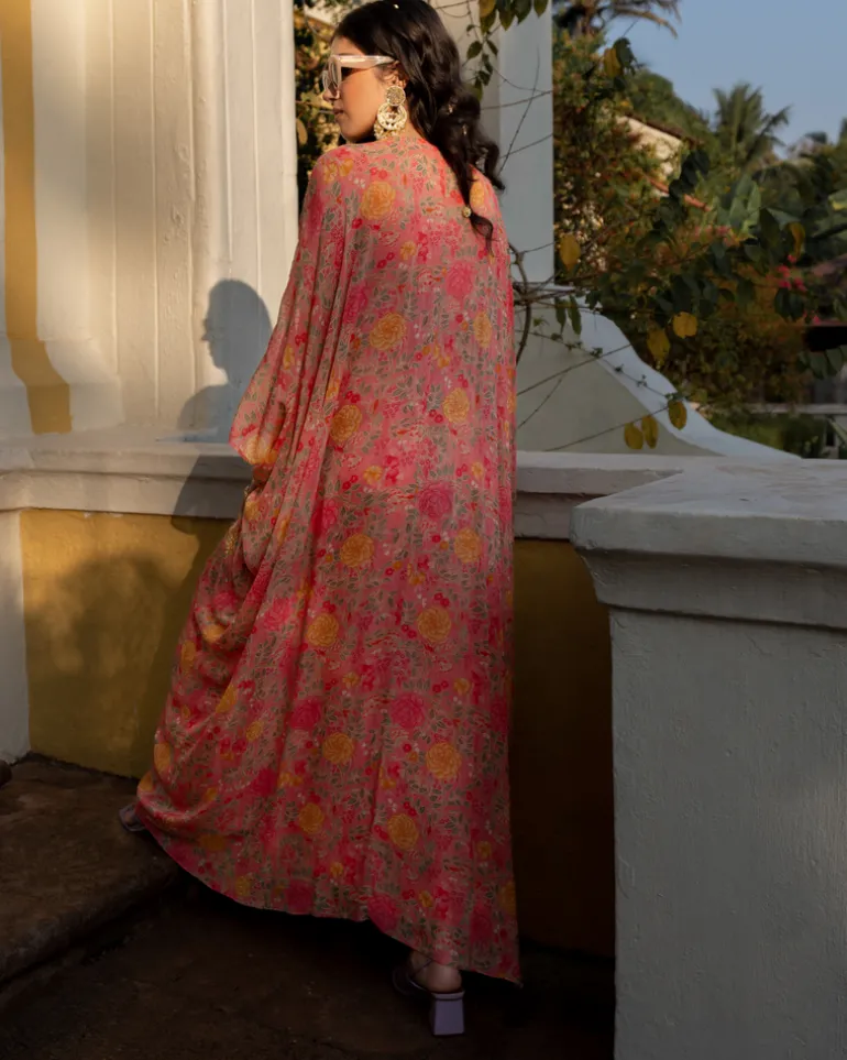 Cherry Blossom Kaftan