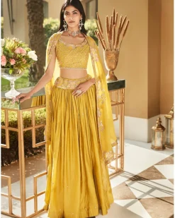 Citrus Yellow Roman Cape