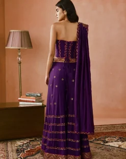Corset Sharara Set