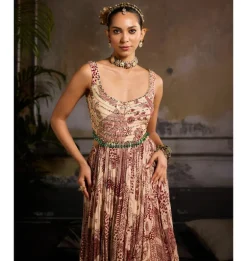 Crimson Mirage Dress