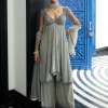 Crystal Grey Kurta Set
