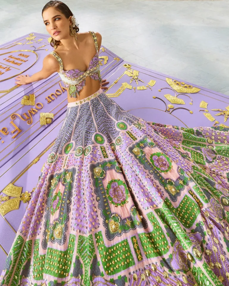 Dear Dahlia Lehenga Set