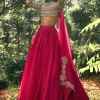 Deep Pink Lisa Lehenga Set
