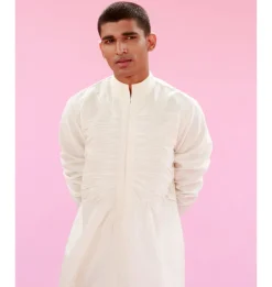 Droop Ivory Kurta Set