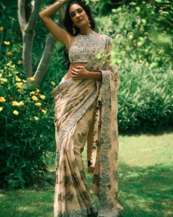 Dusty Pink Lisa Sari Set
