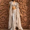 Eleanor Skirt Bustier And Cape Set