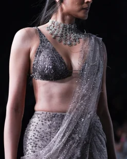 Eres Lehenga Sari Set