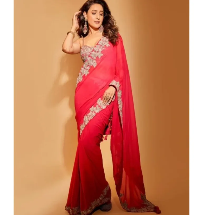 Farasha Pink Sari Set