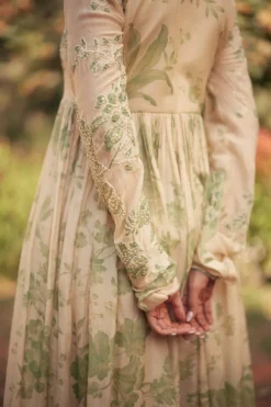 Fern Anarkali Set