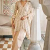 Fiori Nude Pearl Dhoti Set