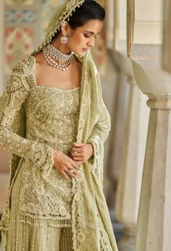 Fiori Sage Green Sharara Set