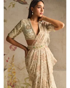 Flamboyance Sari Set