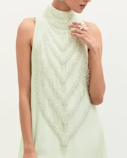 Fresh Mint Mala Gown